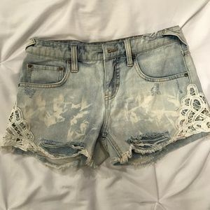 Free People Denim Shorts